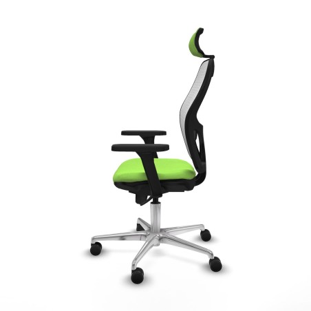 Sedia Ufficio con Poggiatesta Piqueras y Crespo 3D086N2 Pistacchio