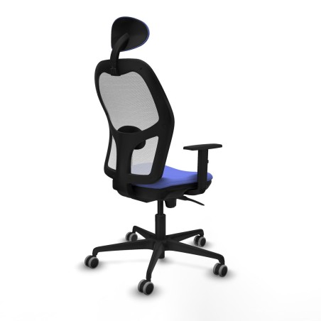 Sedia Ufficio con Poggiatesta Jorquera Piqueras y Crespo 1D036G1 Azzur