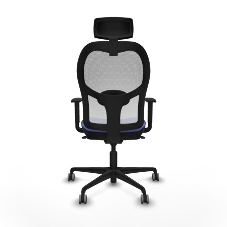 Sedia Ufficio con Poggiatesta Piqueras y Crespo 1D036G2 Azzurro Chiaro