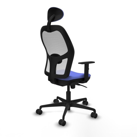 Sedia Ufficio con Poggiatesta Jorquera Piqueras y Crespo 1D036N1 Azzur