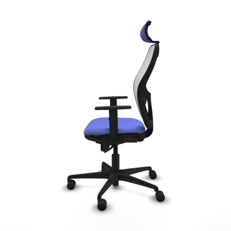 Chaise de Bureau avec Appui-tête Piqueras y Crespo 1D036N2 Bleu clair