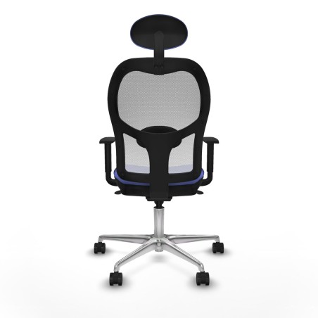 Office Chair with Headrest Jorquera Piqueras y Crespo 1D086N1 Light Bl