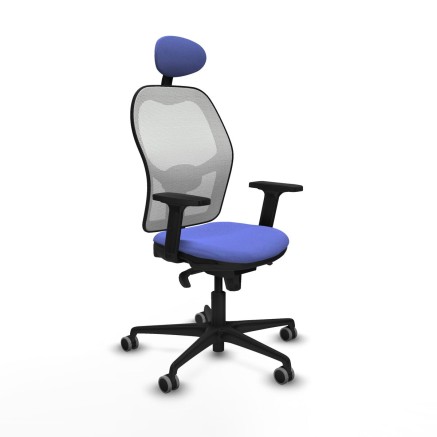 Bürostuhl mit Kopfstütze Piqueras y Crespo 2D036G1 Hellblau