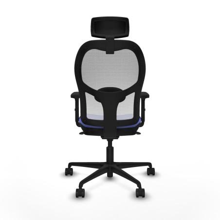 Office Chair with Headrest Piqueras y Crespo 2D036N2 Light Blue