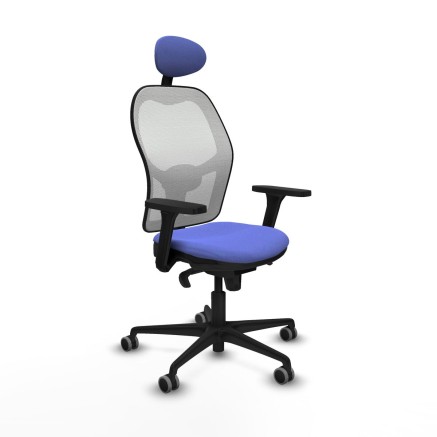Bürostuhl mit Kopfstütze Piqueras y Crespo 3D036G1 Hellblau