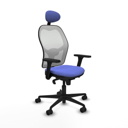 Bürostuhl mit Kopfstütze Piqueras y Crespo 3D036N1 Hellblau