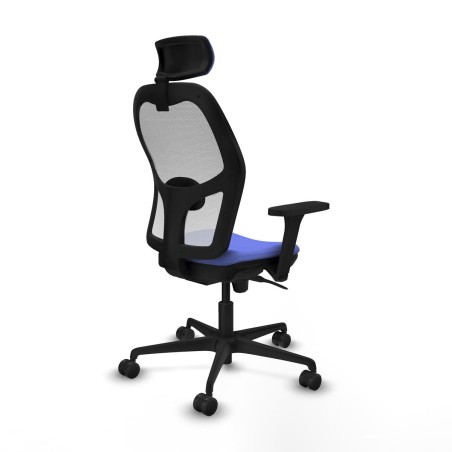 Sedia Ufficio con Poggiatesta Piqueras y Crespo 3D036N2 Azzurro Chiaro