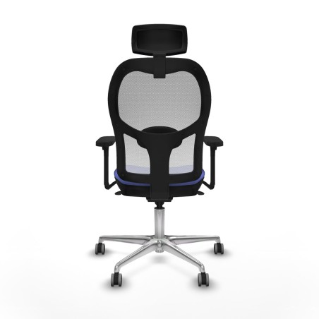 Chaise de Bureau avec Appui-tête Piqueras y Crespo 3D086G2 Bleu clair