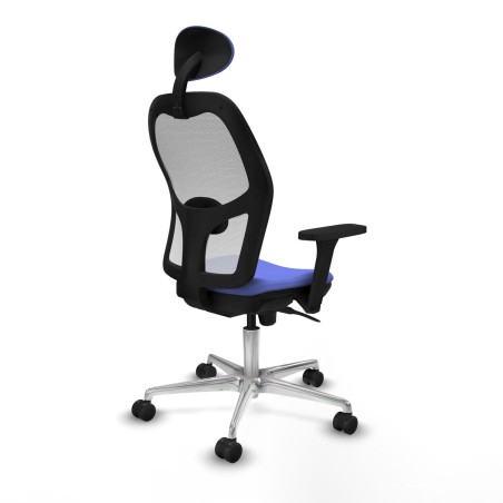 Chaise de Bureau avec Appui-tête Piqueras y Crespo 3D086N1 Bleu clair
