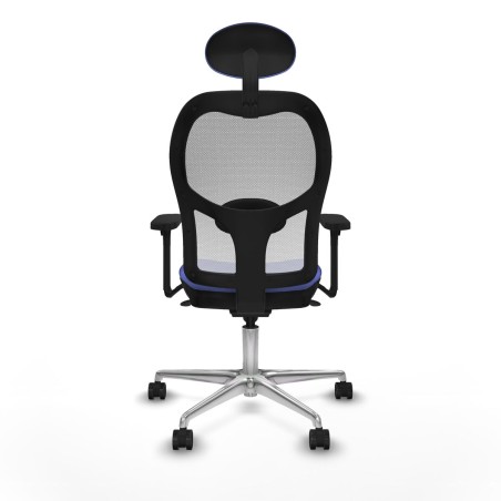 Chaise de Bureau avec Appui-tête Piqueras y Crespo 3D086N1 Bleu clair