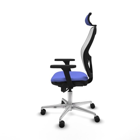 Chaise de Bureau avec Appui-tête Piqueras y Crespo 3D086N2 Bleu clair
