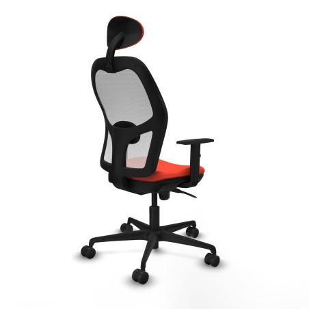 Sedia Ufficio con Poggiatesta Jorquera Piqueras y Crespo 1D036N1 Aranc