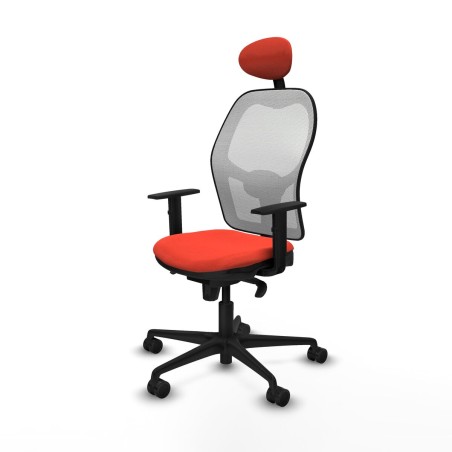 Sedia Ufficio con Poggiatesta Jorquera Piqueras y Crespo 1D036N1 Aranc