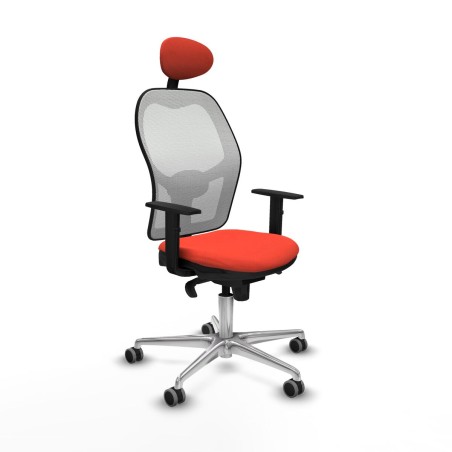 Office Chair with Headrest Jorquera Piqueras y Crespo 1D086G1 Dark Ora