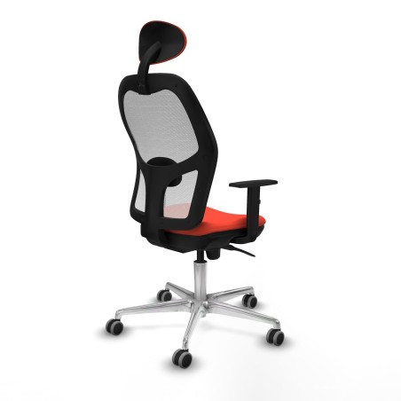 Office Chair with Headrest Jorquera Piqueras y Crespo 1D086G1 Dark Ora