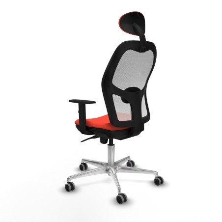 Office Chair with Headrest Jorquera Piqueras y Crespo 1D086G1 Dark Ora