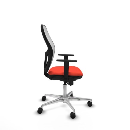 Sedia da Ufficio Piqueras y Crespo 1D086N0 Arancione scuro 2