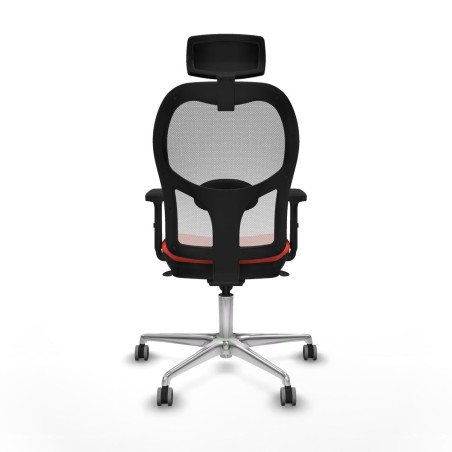 Chaise de Bureau avec Appui-tête Piqueras y Crespo 2D086G2 Orange Fon