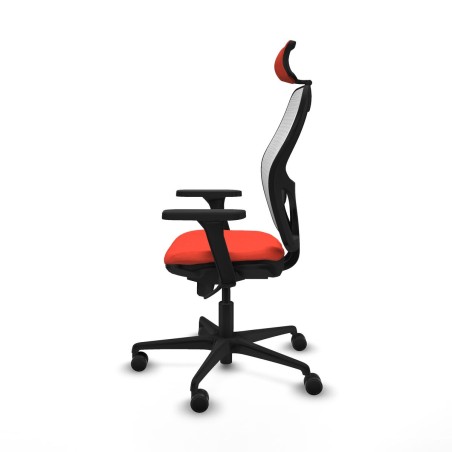 Chaise de Bureau avec Appui-tête Piqueras y Crespo 3D036N2 Orange Fon
