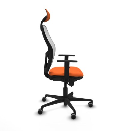 Bürostuhl mit Kopfstütze Jorquera Piqueras y Crespo 1D036G1 Orange 2