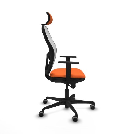 Bürostuhl mit Kopfstütze Piqueras y Crespo 1D036G2 Orange 2