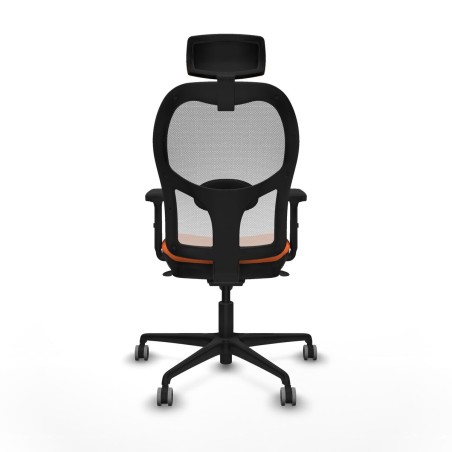 Office Chair with Headrest Piqueras y Crespo 2D036G2 Orange