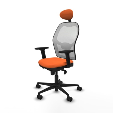 Office Chair with Headrest Piqueras y Crespo 2D036N1 Orange
