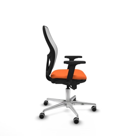Chaise de Bureau Piqueras y Crespo 2D086G0 Orange 2