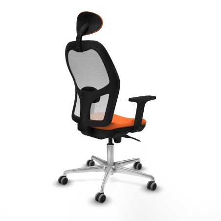Bürostuhl mit Kopfstütze Piqueras y Crespo 2D086G1 Orange