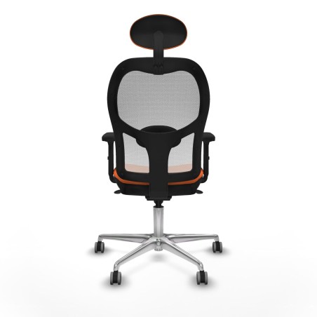 Bürostuhl mit Kopfstütze Piqueras y Crespo 2D086G1 Orange