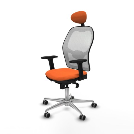 Bürostuhl mit Kopfstütze Piqueras y Crespo 2D086G1 Orange