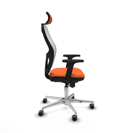 Bürostuhl mit Kopfstütze Piqueras y Crespo 2D086G2 Orange 2