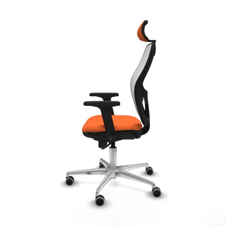 Chaise de Bureau avec Appui-tête Piqueras y Crespo 2D086G2 Orange