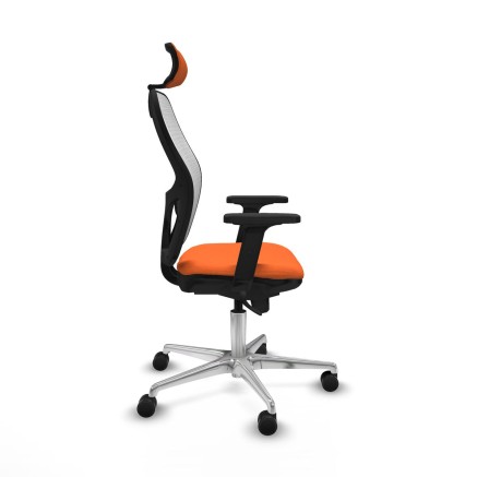 Bürostuhl mit Kopfstütze Piqueras y Crespo 2D086N2 Orange 2