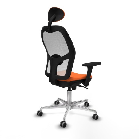 Bürostuhl mit Kopfstütze Piqueras y Crespo 3D086G1 Orange