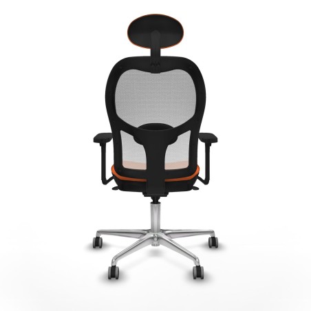Bürostuhl mit Kopfstütze Piqueras y Crespo 3D086G1 Orange