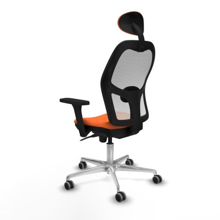Bürostuhl mit Kopfstütze Piqueras y Crespo 3D086G1 Orange