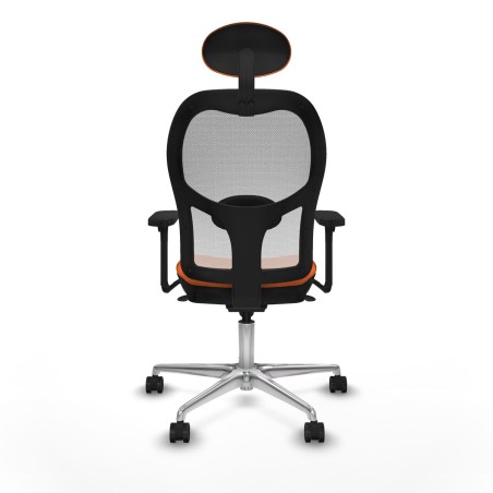 Bürostuhl mit Kopfstütze Piqueras y Crespo 3D086N1 Orange