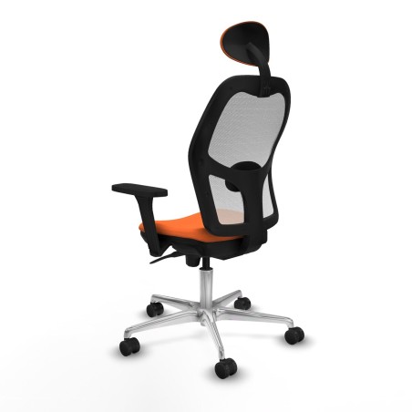 Bürostuhl mit Kopfstütze Piqueras y Crespo 3D086N1 Orange