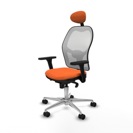 Bürostuhl mit Kopfstütze Piqueras y Crespo 3D086N1 Orange