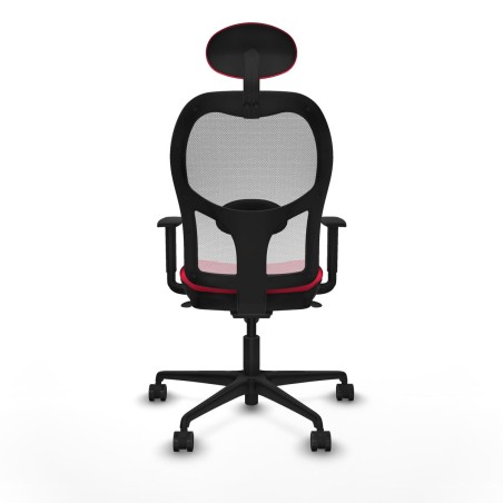 Bürostuhl mit Kopfstütze Jorquera Piqueras y Crespo 1D036N1 Rot