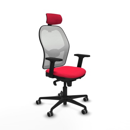 Bürostuhl mit Kopfstütze Piqueras y Crespo 2D036G2 Rot