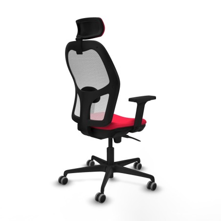 Chaise de Bureau avec Appui-tête Piqueras y Crespo 2D036G2 Rouge