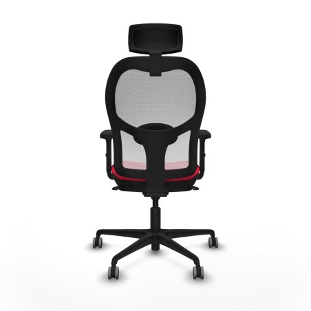 Chaise de Bureau avec Appui-tête Piqueras y Crespo 2D036G2 Rouge