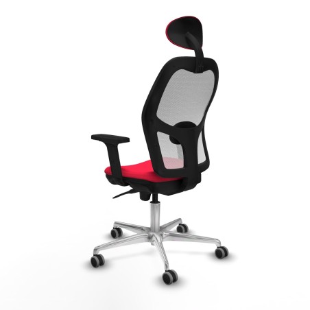 Bürostuhl mit Kopfstütze Piqueras y Crespo 2D086G1 Rot