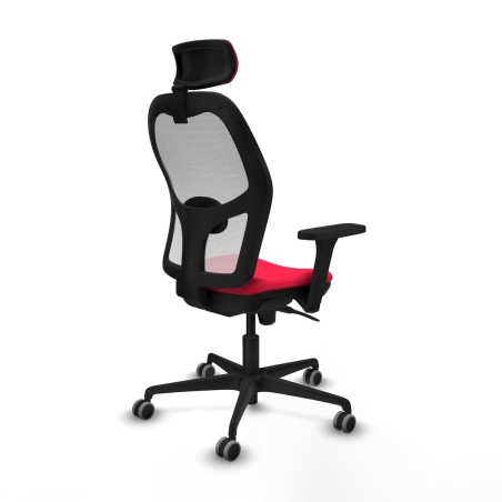 Chaise de Bureau avec Appui-tête Piqueras y Crespo 3D036G2 Rouge