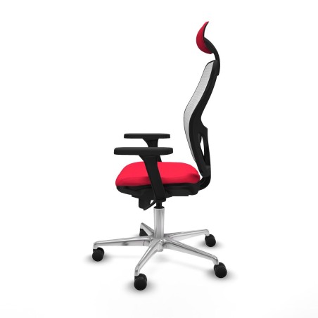 Office Chair with Headrest Piqueras y Crespo 3D086N1 Red