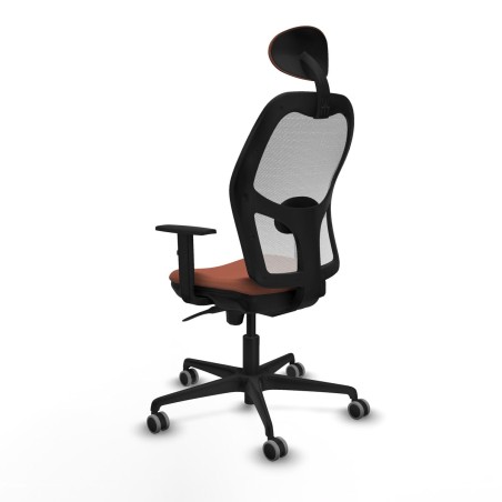 Sedia Ufficio con Poggiatesta Jorquera Piqueras y Crespo 1D036G1 Bianc