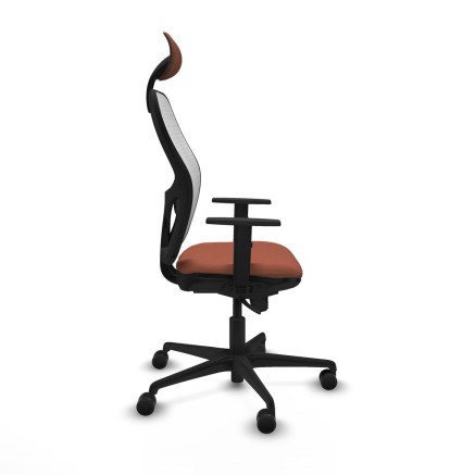 Office Chair with Headrest Jorquera Piqueras y Crespo 1D036N1 White Br 2