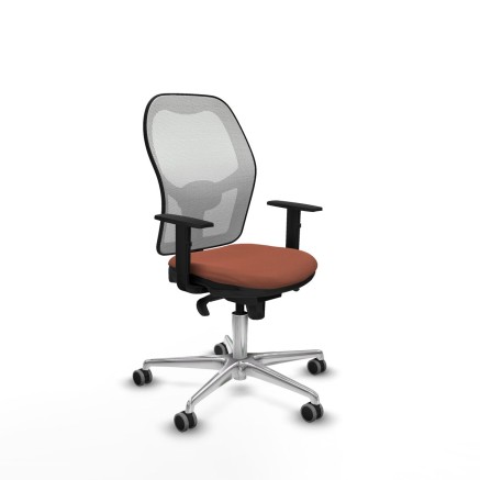 Bürostuhl Piqueras y Crespo 1D086G0 Weiß Braun